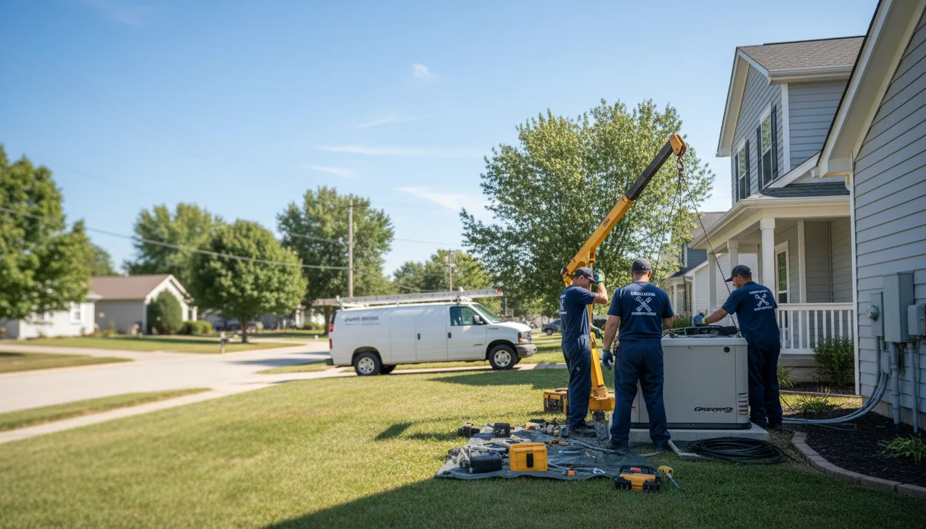 Generator Installation in Kaufman, TX near me